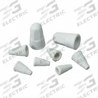 TEMPCO Twist-On Wire Connector: White, Wire Sizes 20 AWG – 16 AWG, 300 V, 1 (MPN EHD-114-103). Key specifications — Brand: TEMPCO; Maximum Wire Combination: (2) 16 AWG; Manufacturer Part Number: EHD-114-103; Minimum Wire Combination: (2) 20 AWG.