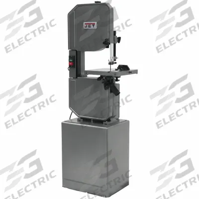 JET Band Saw: 13 1/2 in Throat Dp - Vertical, Metal: 39 to 278 SFPM/Wood: 3,300 SFPM - Manual Vertical Metal-Cutting Band Saws