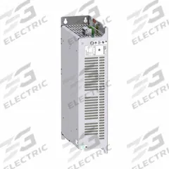 SCHNEIDER Variable Frequency Drive: In Phase Three, Out Phase Three, 20 hp, IP21, No Bypass, Auto (MPN ATVRD15N4). Key specifications — Style: Compact; Color: Black/Blue/Gray; Output Phase: Three.