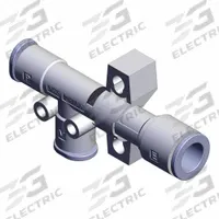 SMC Vacuum Ejector: 52 lpm, 6 mm Push-to-Connect, 6 mm Push-to-Connect, 0.6 MPa Max Supply Pressure (MPN ZH10DLA-06-06-08). Key specifications — attr123938: ZH10DLA-06-06-08; attr1047096: 1.0.