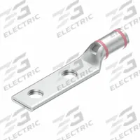 Compression Lug: For 1/0 AWG, Solid/Stranded Wire, 3/8 in Stud Size, Std, Copper Barrel (MPN YAV25L2TC38FX). Key specifications — Inspection Hole: Yes; For Wire Type: Solid; For Wire Sizes: 1/0 AWG; Brand: BURNDY; Manufacturer Part Number: YAV25L2TC38FX.