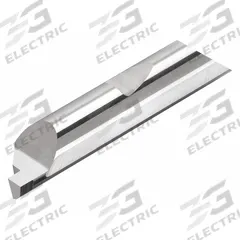 MICRO 100 Grooving Tool: 0.5000 in Shank Dia., Right Hand, 2.500 in Overall Lg (MPN QFG-470-093X)