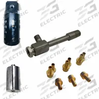 NEX FLOW Vortex Tube Experimental Kit: 8 scfm Max Flow Rate, 580 BtuH Cooling Capacity, 1/8 in MNPT (MPN 51008K). Key specifications — attr294758: NEX FLOW.