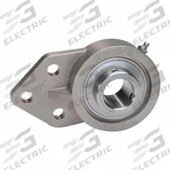 IPTCI BEARINGS Flange Mount Bearings: Radial Ball, 3/4 in Bore, SS, Set Screws, 2 1/2 in Lg (MPN SUCSFB204-12 CAP READY). Key specifications — Brand: IPTCI BEARINGS; Lubricant Material: Mobil FM222; Mounting Bolt Size: 5/8 in; System of Measurement: Inch; Included Bearing Cap: Cap Ready.