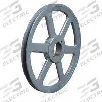 APPROVED VENDOR V-Belt Pulley: BK150, 1 Groove, 14.75 in OD, Bushed Bore, H/QT, Cast Iron. Key specifications — Pulley Industry Number: BK150; Pitch Diameter: 14 in (4L, A); For Belt Section (broad, with similar types): 4L, A, or AX.
