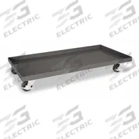 APPROVED VENDOR Cabinet Dolly: 1,000 lb, Gray, 6 in H x 37 in W x 19 in D, 5 in Lowered Ht (MPN 1UFC5). Key specifications — Color: Gray; Caster Wheel Type: Rigid; Caster/Wheel Configuration: (2) Swivel with Brake; Brand: APPROVED VENDOR; Caster Wheel/Tread Material: Polyurethane.
