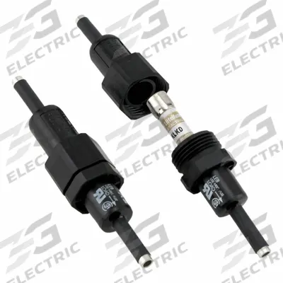 LITTELFUSE In-Line Fuse Holder: Non-Rejection Block Style, 1 Pole, 600 V AC Rating - Fuse Holders for Class CC & Midget Fuses