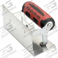 MARSHALLTOWN Corner Trowel: Stainless Steel, 6 in Blade Lg, 2 1/2 in Blade Wd, DuraSoft (MPN 65SSD). Key specifications — attr1018582: Inside Corner; attr1004985: Trowel; attr1004984: MARSHALLTOWN; attr1004993: DuraSoft.