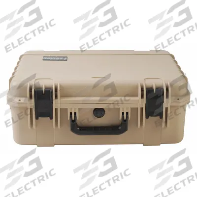 SKB Protective Case: 14 1/2 in x 19 in x 8 in Inside, No Foam, Beige, Stationary - Suitcase-Style Cases