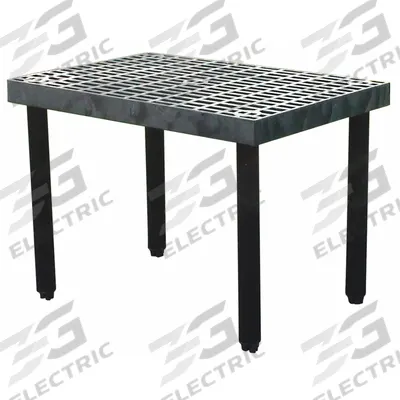 STRUCTURAL PLASTICS Plastic Shelving: 36 in x 24 in, 24 in Overall Ht - High-Durability Fixed Press-Fit Stationary Plastic Shelving