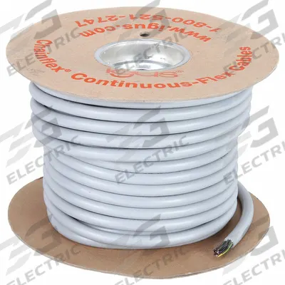 CHAINFLEX Control Cable: 18 AWG, 12 Conductors, 25 ft, PUR Jacket - Continuous Flexing Control Cables