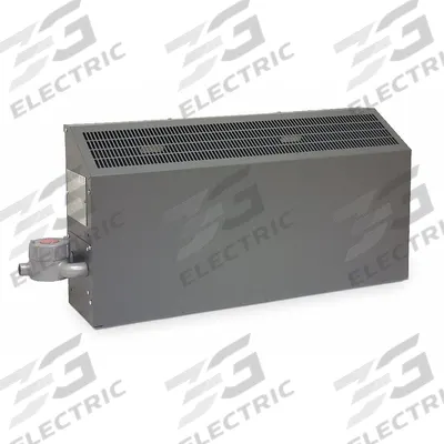 MARKEL Hazardous-Location Electric Heater: 3.6 kW Watt Output, Gray, 208V AC - Hazardous-Location Electric Cabinet Wall Heaters