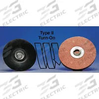 MERIT Quick Change Disc Backup Pad: TS, 2 in Dia, 1/4 in Straight-Shank, Medium Density (MPN 08834160011). Key specifications — Brand: MERIT; Tool Connection: 1/4 in Straight-Shank.