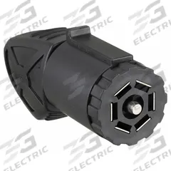 HOPKINS TOWING SOLUTIONS T-Connector: 7-Way, PVC, 14 ga_16 ga Wire Gauge, Vehicle and Trailer (MPN 48500)