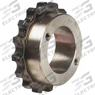 POWER DRIVE Chain Coupling Sprocket: 60, Steel, For Round Shaft Type, 13.48 hp - Bushed Bore Chain Coupling Sprockets