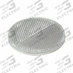 EATON Sensor Reflector: Polarized, Round, Plastic, 55 mm Overall Dia (MPN 6200A-6505). Key specifications — Product Type: Photoelectric Sensor Reflector; Series: Eaton Photoelectric Sensors; Brand: EATON; Manufacturer Part Number: 6200A-6505; Compatible Product Type: Photoelectric Sensors; Material: Plastic; Polarization: Polarized.