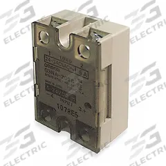 OMRON Solid State Relay: Surface Mounted, 10 A Max Output Current, Photocoupler, AC Output (MPN G3NA-610B-AC100-240). Key specifications — Brand: OMRON; Current Type: AC; Electrical Connection: Screw Clamp; Finger Safe: Yes; Input Current: 0.6 to 15 A; Maximum Output Current without Heat Sink: 4 A; Mounting Style: Surface; Output Voltage: 400 to 600V AC.