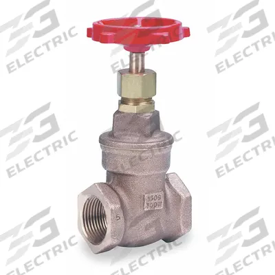MILWAUKEE VALVE Gate Valve: 3 in, Bronze, Non-Rising, FNPT x FNPT - Non-Rising Stem Bronze General Purpose Gate Valves