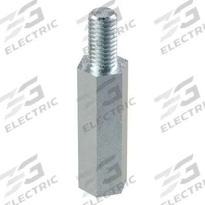 APPROVED VENDOR Standoff: Male x Female, M5x0.80 Thread Sz, 35 mm Lg, Hex, Steel, Zinc-Plated - Steel Male x Female Standoffs