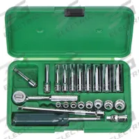 SK PROFESSIONAL TOOLS Socket Wrench Set: 1/4 in Drive, 22 Piece, 12-Point, SAE, 1/4 in to 9/16 in (MPN 4952). Key specifications — attr1224269: 1/4 in; attr1204638: Drive Tools Included; attr1204650: 1/4 in to 9/16 in; attr1204658: 4.5 in Fixed, Round Head Ratchet; attr1204673: Socket Bits Not Included; attr1204681: Wrenches Not Included; attr1204688: SK PROFESSIONAL TOOLS; attr1224230: Friction.