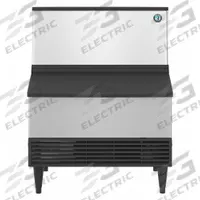HOSHIZAKI Ice Machine: Crescent, 285 lb Ice per Day, Air Cooled, 39 in Ht, 30 in Wd, 28 in Dp (MPN KM-301BAK). Key specifications — attr1277432: 115V; attr1280375: No; attr1277431: EverCheck™ Alert System.