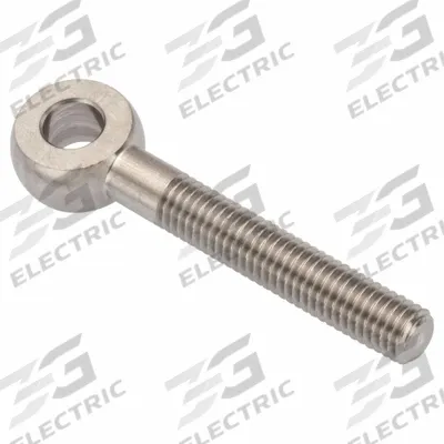 AMPG Fixed Rod End: Stainless Steel, Plain, 70 mm Hole Center-to-End Lg, Left Hand - Stainless Steel Male Threaded Fixed Rod Ends