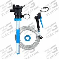 MACNAUGHT Battery Operated Pump: Pumps with Discharge Hose & Nozzle, 18V Battery Size, 41/500 hp HP (MPN BP20X-UNA). Key specifications — Suction Tube Material: Carbon Steel; Rated Voltage: 18 V; Brand: MACNAUGHT; Batteries Included: No.