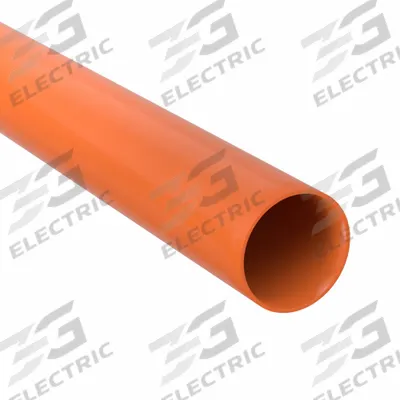 AFC Continuous-Flex Liquid-Tight Plastic Conduit: 1 1/2 in Trade Size, Orange