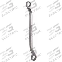 WESTWARD Box End Wrench: Alloy Steel, Satin, 5/8 in_11/16 in Head Size, 9 1/2 in Overall Lg, Offset (MPN 446G58). Key specifications — attr309427: Satin; attr309429: No; attr309426: Alloy Steel; attr324926: WESTWARD.