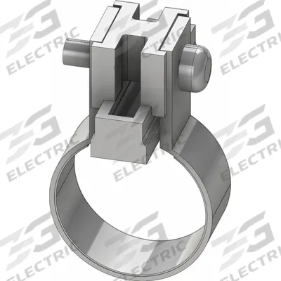 SMC Air Cylinder Sensor Mounting Hardware: Fits 16 mm Bore Dia - Autoswitch Bands