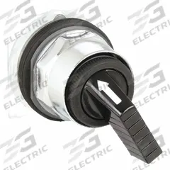 SCHNEIDER ELECTRIC Long-Handled Selector Switch: 30 mm Panel Mount Size, 2 Positions, E Cam (MPN 9001KS11FB). Key specifications — Action: Maintained/Maintained; Cam: E; Brand: SCHNEIDER; Switch Bezel Material Type: Metallic.
