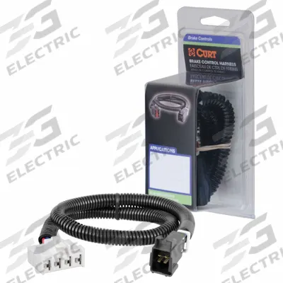 CURT Brake Control Harness: Pre-Wired, 24 in Overall Lg, 1 in Overall Wd, 1 in Ht (MPN 51333) - Fleet and Vehicle Maintenance