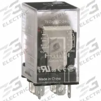 SCHNEIDER General Purpose Relay: Socket Mounted, 15 A Current Rating, 240V AC, DPDT, D Socket (MPN 782XBXC-240A). Key specifications — Brand: SCHNEIDER; Base Type: Square; Mounting Style: Socket; Electrical Connection: Faston Terminal; Manufacturer Part Number: 782XBXC-240A; Operating Current: 15 A at 120 to 277V; Series: 782 Series.
