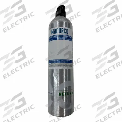 TRACXP Calibration Gas: TXP-T40, Air, Cylinder, 105 L Cylinder Capacity, Carbon Monoxide 500 ppm - Calibration Gases for Fixed Gas Detectors