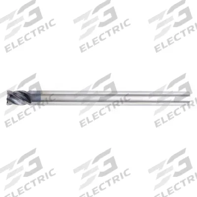 WIDIA HANITA Corner Chamfer End Mill: Carbide, TiAlN Coated, 4 Flute, 5/8" Mill Dia - Fast-Cutting Carbide Corner-Chamfer End Mills for Steel & Cast Iron