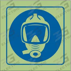 IMO (International Maritime Organization) Safety Sign: Vinyl, Adhesive Sign Mounting, 0.011 in Thick (MPN 486G17). Key specifications — Sign Mounting Style: Adhesive; Retroreflective Grade: Not Retroreflective; Glow In The Dark: Yes.