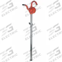 LUBRIMATIC Hand Pump: Rotary Action, Pump with Spout, Cast Iron Housing, 7 oz per stroke, Vane (MPN 55-303). Key specifications — Brand: LUBRIMATIC; Housing Material: Cast Iron; Maximum Flow Rate: 7 oz per stroke; Suction Tube Material: Steel; Seal Material: Buna-N.