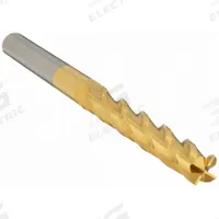 APPROVED VENDOR Square End Mill: Carbide, TiN Coated, 4 Flute, 5/8" Mill Dia, 3" LOC, 6" OAL (MPN 218-001071)