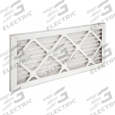 GRAINGER Pleated Air Filter: 9 in x 20 in x 1 in, MERV 8 - MERV 8 Pleated Air Filters