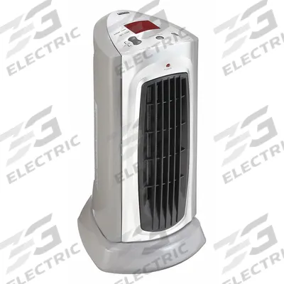 Dayton Portable Electric Heater: 900W/1500W, 3071/5118 BtuH Heating Capacity, 2 Heat Settings - Portable Pedestal & Tower Electric Office Heaters