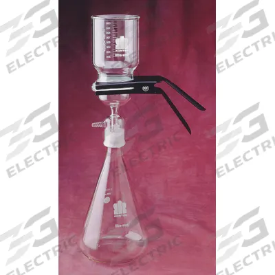 KIMBLE Filtration Support Assembly: 60 um Max Particle Size, 90 mm Dia, 1 L Funnel Capacity - Microfiltration Assemblies