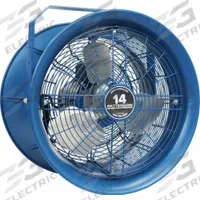 PATTERSON Fan Head: 14 in Blade Dia, 1 Speeds, 115/208 to 230V AC, 1/4 hp Motor, Non-Oscillating (MPN H14A). Key specifications — Voltage: 115/208 to 230V AC; Brand: PATTERSON; Number of Speeds: 1; Phase: Single.
