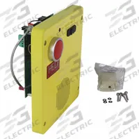 HUBBELL GAI-TRONICS Cover: Plastic, Auto-Dial Phone Covers, 393AL-001, 393AL, Yellow, Cover (MPN 12661-001). Key specifications — attr929090: 393AL; attr929083: 12661-001; attr929089: 393AL-001; attr929123: Cover; attr929084: HUBBELL GAI-TRONICS; attr929087: Yellow; attr929109: Plastic; attr976552: Auto-Dial Phone Covers.