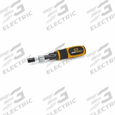 GEARWRENCH Torque Screwdriver: 10 in-lb Min Torque, 50 in-lb Max Torque, Release - Adjustable Torque Bit Screwdrivers
