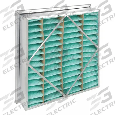 GRAINGER Rigid Cell Air Filter: 20 in x 20 in x 6 in, Synthetic, Single Header - MERV 13 Rigid Cell Air Filters
