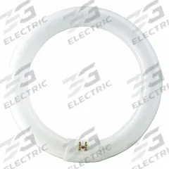 PHILIPS Circular Fluorescent Bulb: Fluorescent, T9, 4-Pin (G10q), 8 in Circle Dia, 22 W Watt, 6200K (MPN FC8T9/DAYDLX/22W/8 12PK). Key specifications — Bulb Shape: T9; Voltage: 61V AC; Brand: PHILIPS; Color Temperature: 6200K; Bulb Designation: FC8T9.