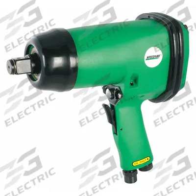SPEEDAIRE Air Impact Wrench: Full-Size, 3/4 in Drive, Pistol-Grip, Square, Std - Pistol-Grip Air-Powered Impact Wrenches with Standard Anvils