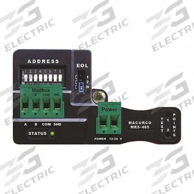 MACURCO Modbus RS-485 Adapter: Macurco 6-Series Gas Detectors, UL Listed, Calibration Gas - Accessories for Fixed Gas Detectors