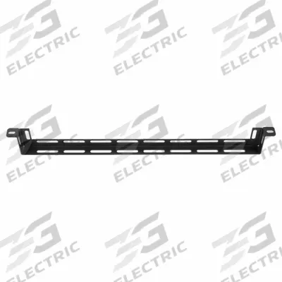 VIDEO MOUNT PRODUCTS Lancing Bar: 1 U, 2 in Overall Dp, 19 in Overall Wd, 7/8 in Overall Ht - Rack-Mount Cable Lacing & Strain Relief Bars