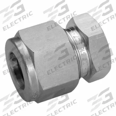 HAM-LET Compression Fitting Cap: 1/4 in OD Fitting Size, Compression - Double-Ferrule Stainless Steel Fittings